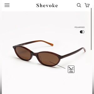 Shevoke ZULU crystal brown polarized